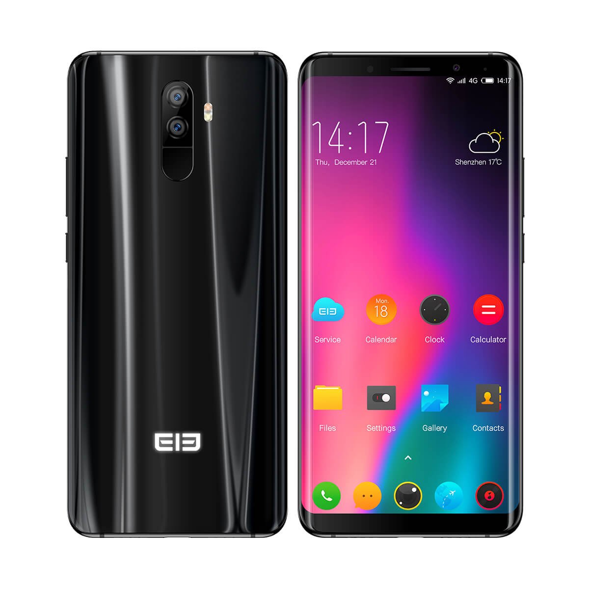 La mejor forma de definir al Elephone U Pro es mencionar que recopila, o trata de hacerlo, la gran mayoría de tendencias que han arrasado en el mercado en los últimos años. Tenemos un panel AMOLED curvo como el exhibido por los teléfonos de Samsung, un panel que además llega con formato 18:9 y reduciendo los marcos al mínimo, y que tiene otra características añadidas. 6 pulgadas AMOLED, con curvas, con resolución FullHD+ de 2.160 x 1.080 píxeles y con formato 18:9. Una pantalla que esconde un cerebro de Qualcomm, el Snapdragon 660 de ocho núcleos a 2,2GHz con 4 y 6GB de RAM, y con 64 y 128GB como opciones para almacenamiento, además de una microSD. El teléfono en España será el de 6/128. Un teléfono que cuenta, por cierto, con 3.550 mAh con carga rápida. Doble cámara trasera de 13 megapíxeles para ofrecer el tan perseguido modo Retrato con desenfoque En cuanto a cámaras, un combo de 13 y 13 megapíxeles a la espalda con desenfoque selectivo, completado por 8 megapíxeles en el frontal para selfies. En cuanto a conectividad y añadidos, lector de huellas, NFC, reconocimiento facial al más puro estilo Face ID, Bluetooth, NFC, WiFi... un teléfono muy completo que, como decíamos, aterriza en España. Precio y disponibilidad del Elephone U Pro en EspañaElephone U Pro Mobile shares Octa-Core CPU with Android 8.0 OS.It has 6GB RAM and 128GB ROM large memory.The phone is provided with 13MP+13MP ...