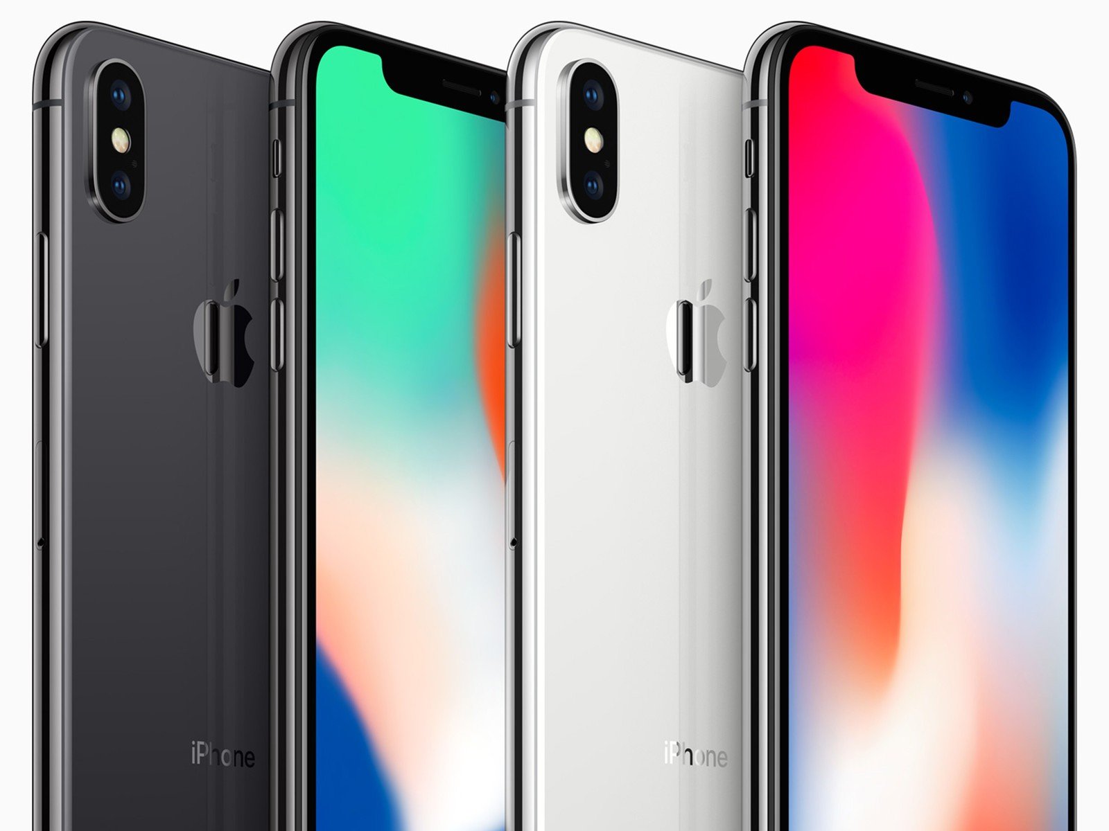 64 GB 256 GB Tamaño y peso2 70.9 mm143.6 mm7.7 mm Alto: 143.6 mm Ancho: 70.9 mm Grosor: 7.7 mm Peso: 174 g Pantalla Pantalla Super Retina HD Pantalla OLED Multi-Touch de 5.8 pulgadas (diagonal) sin marco Pantalla HDR Resolución de 2436 x 1125 pixeles a 458 ppi Relación de contraste 1,000,000:1 (normal) Pantalla True Tone Pantalla con una amplia gama de colores (P3) 3D Touch Brillo máximo de 625 cd/m2 (normal) Revestimiento oleofóbico resistente a huellas dactilares Compatibilidad para mostrar varios idiomas y caracteres simultáneamente La pantalla del iPhone X tiene esquinas redondeadas que siguen el elegante diseño curvo del teléfono, y las esquinas se encuentran dentro de un rectángulo estándar. Si se mide en forma de un rectángulo estándar, la pantalla tiene 5.85 pulgadas en diagonal (el área real de visualización es menor). Resistente a las salpicaduras, al agua y al polvo3 Clasificación IP67 según la norma IEC 60529 Chip Chip A11 Bionic con arquitectura de 64 bits Procesador neural Coprocesador de movimiento M11 integrado Cámara Cámaras de 12 MP con gran angular y teleobjetivo Gran angular: apertura de ƒ/1.8 Teleobjetivo: apertura de ƒ/2.4 Zoom óptico; zoom digital de hasta 10x Modo Retrato Iluminación de Retrato (versión beta) Doble estabilización óptica de imagen Lente de seis elementos Flash Quad-LED True Tone con sincronización lenta Fotos panorámicas (hasta 63 MP) Cubierta del lente de cristal de zafiro Sensor de iluminación posterior Filtro híbrido IR Autoenfoque con Focus Pixels Enfoque con un toque con Focus Pixels Live Photos con estabilización Amplia gama de colores en fotos y Live Photos Mapeo de tonos localizado mejorado Detección de cuerpos y caras Control de exposición Reducción de ruido HDR automático para fotos Estabilización automática de imagen Modo ráfaga Modo temporizador Geoetiquetado de fotos Captura de imagen en formatos HEIF y JPEG Grabación de video Grabación de video 4K a 24 cps, 30 cps o 60 cps Grabación de video HD de 1080p a 30 cps o 60 cps Grabación de video HD de 720p a 30 cps Estabilización óptica de imagen para video Zoom óptico; zoom digital de 6x Flash Quad-LED True Tone Compatibilidad con video en cámara lenta de 1080p a 120 cps o 240 cps Video en cámara rápida con estabilización Estabilización cinemática de video (1080p y 720p) Videos con autoenfoque continuo Detección de cuerpos y caras Reducción de ruido Toma fotos de 8 MP mientras graba videos 4K Zoom de reproducción Geoetiquetado de videos Grabación de video en formatos HEVC y H.264 Cámara TrueDepth Cámara de 7 MP Modo Retrato Iluminación de Retrato (versión beta) Animoji Grabación de video HD de 1080p Retina Flash Apertura de ƒ/2.2 Amplia gama de colores en fotos y Live Photos HDR automático Sensor de iluminación posterior Detección de cuerpos y caras Estabilización automática de imagen Modo ráfaga Control de exposición Modo temporizador Face ID Reconocimiento facial por medio de la cámara TrueDepth Conexión inalámbrica y celular Modelo A1865* FDD-LTE (Bandas 1, 2, 3, 4, 5, 7, 8, 12, 13, 17, 18, 19, 20, 25, 26, 28, 29, 30, 66) TD-LTE (Bandas 34, 38, 39, 40, 41) TD-SCDMA 1900 (F), 2000 (A) CDMA EV-DO Rev. A (800, 1900, 2100 MHz) UMTS/HSPA+/DC-HSDPA (850, 900, 1700/2100, 1900, 2100 MHz) GSM/EDGE (850, 900, 1800, 1900 MHz) Modelo A1901* FDD-LTE (Bandas 1, 2, 3, 4, 5, 7, 8, 12, 13, 17, 18, 19, 20, 25, 26, 28, 29, 30, 66) TD-LTE (Bandas 34, 38, 39, 40, 41) UMTS/HSPA+/DC-HSDPA (850, 900, 1700/2100, 1900, 2100 MHz) GSM/EDGE (850, 900, 1800, 1900 MHz) Todos los modelos Wi-Fi 802.11ac con MIMO Tecnología inalámbrica Bluetooth 5.0 NFC con modo lectura Ubicación GPS asistido, GLONASS, Galileo y QZSS Brújula digital Wi-Fi Red celular Microlocalización iBeacon Llamadas de video4 Llamadas de video FaceTime a través de Wi-Fi o red celular Llamadas de audio4 Llamadas de audio FaceTime Reproducción de audio Formatos de audio compatibles: AAC-LC, HE-AAC, HE-AAC v2, AAC protegido, MP3, PCM lineal, Apple Lossless, FLAC, Dolby Digital (AC-3), Dolby Digital Plus (E-AC-3) y Audible (formatos 2, 3, 4, Audible Enhanced Audio, AAX y AAX+) Volumen máximo configurable por el usuario Reproducción de video Formatos de video compatibles: HEVC, H.264, MPEG-4 Parte 2 y Motion JPEG HDR para contenido Dolby Vision y HDR10 Duplicación AirPlay y reproducción de fotos y video a través del Apple TV (segunda generación o posterior)5 Compatibilidad con duplicación de video y salida de video: hasta 1080p a través del adaptador de Lightning a AV digital y del adaptador de Lightning a VGA (los adaptadores se venden por separado)5