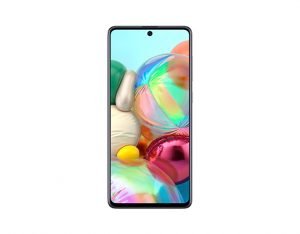 Comprar Galaxy A71 en Andorra Display 6.7-inch, Full HD + (1080 x 2400) Super AMOLED Plus, Infinity-O Display Body: 163.6 x 76.0 x 7.7mm / 179g