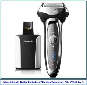 Pulsa para ver una imagen ampliada y otras vistas ¿Quieres vender uno? Véndelo tú mismo Maquinilla de Afeitar Afeitadora Eléctrica Panasonic Arc5 5 Hoja húmedo/seco ES-LV65-S Arc 5